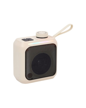 Fuzo MU6 Portable Wireless Speaker- Cream